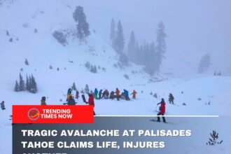 Avalanche at Palisades Tahoe