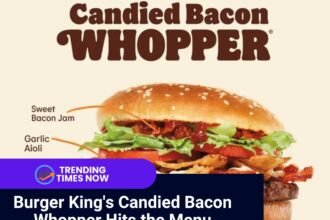 Burger King's Candied Bacon Whopper