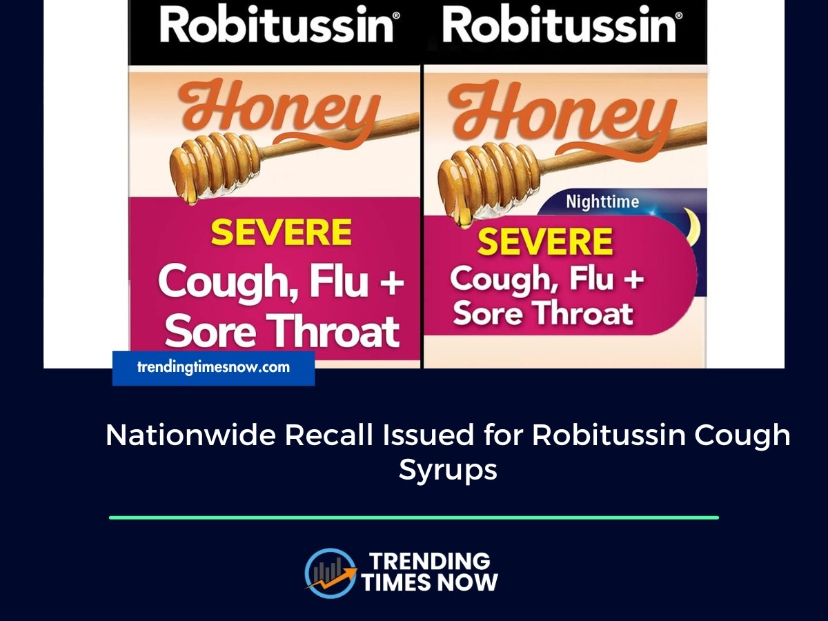 Robitussin Cough Syrup recall