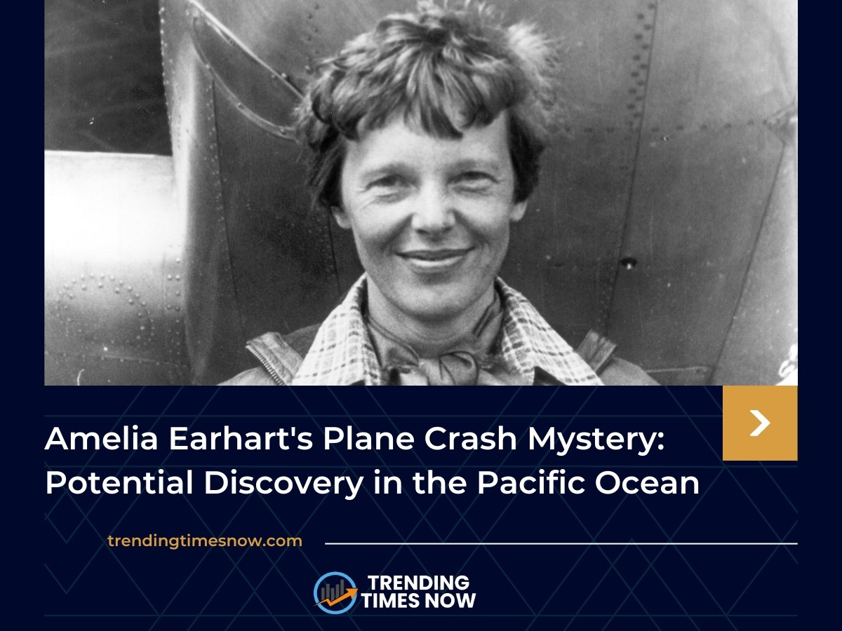amelia earhart plane crash pacific ocean