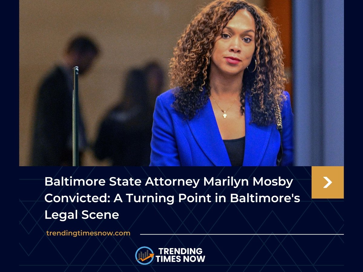 Baltimore State Attorney Marilyn Mosby convicted