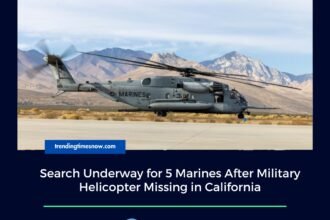 Military Helicopter Missing in California