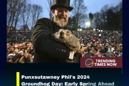 Punxsutawney Phil's 2024 Groundhog Day